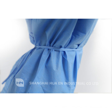 HN Blue disposable surgical gown